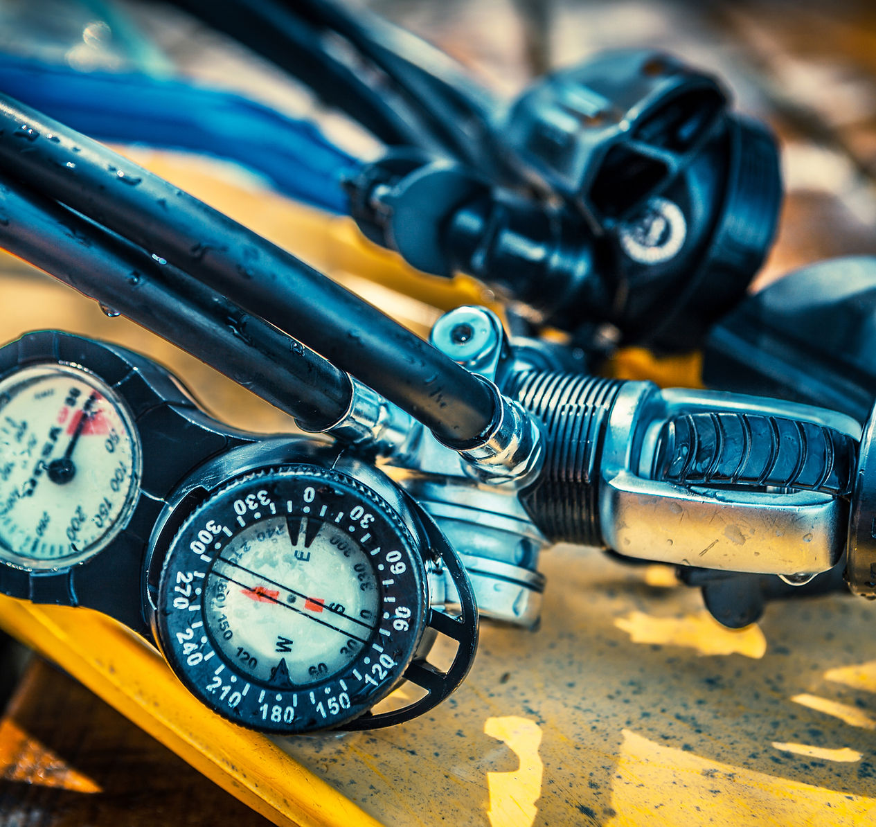 Equipamento de mergulho
